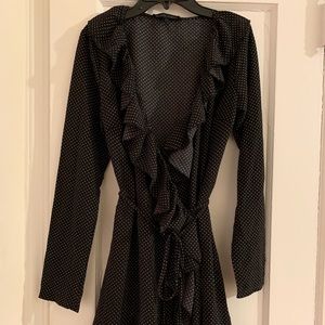 Polka dots short dress